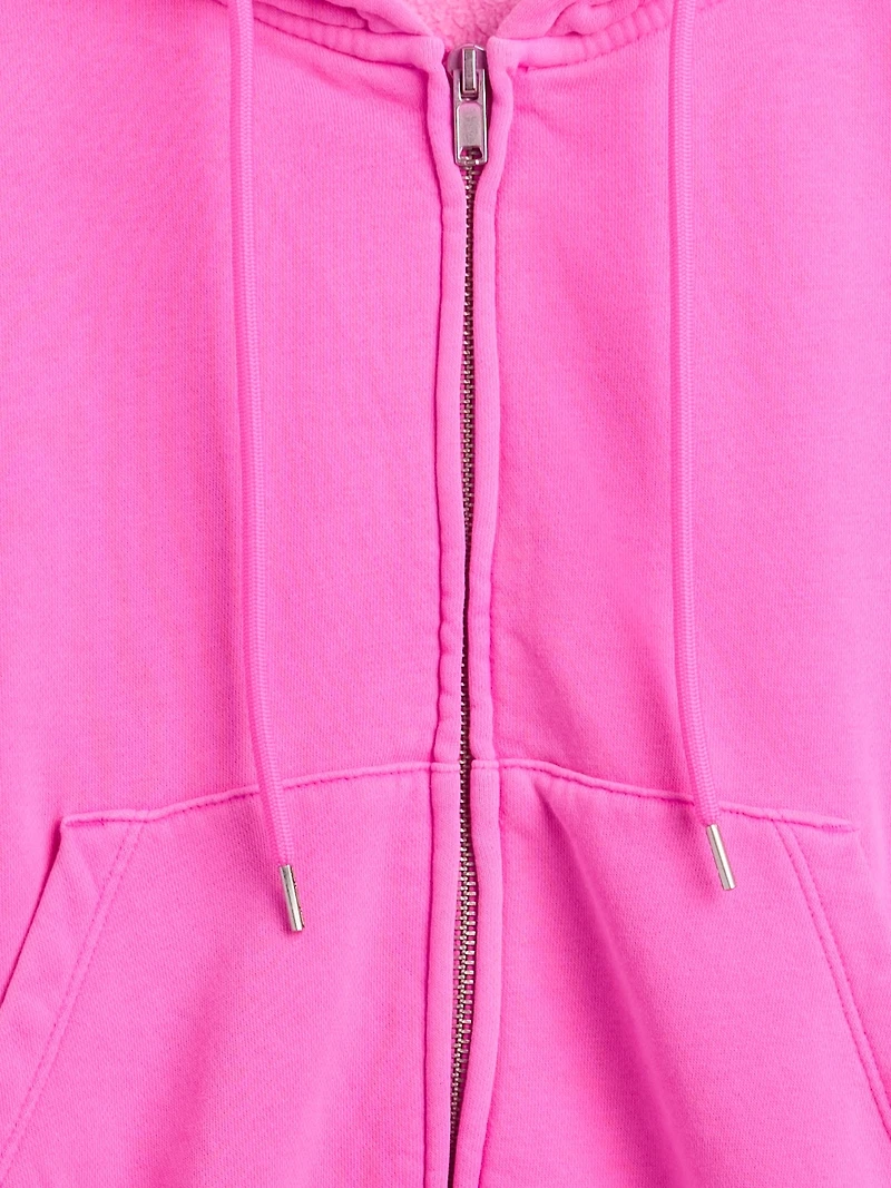 VintageSoft Full-Zip Wedge Hoodie