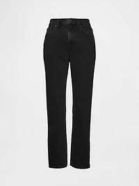 High Rise ’90s Slim Straight Crop Jeans