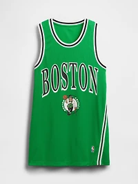 NBA Boston Celtics Recycled Jersey Mini Dress