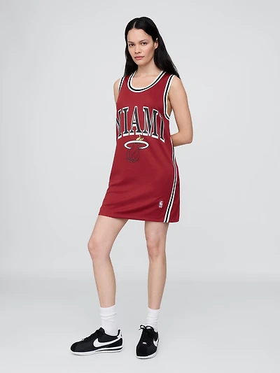 NBA Miami Heat Recycled Jersey Mini Dress