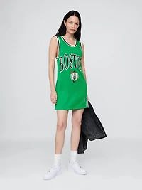 NBA Boston Celtics Recycled Jersey Mini Dress