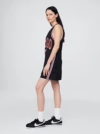 NBA Chicago Bulls Recycled Jersey Mini Dress