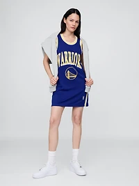 NBA Golden State Warriors Recycled Jersey Mini Dress