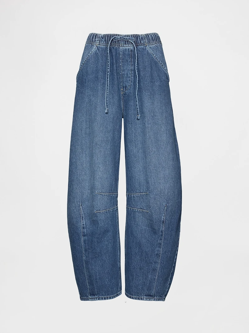 Mid Rise UltraSoft Easy Horseshoe Jeans