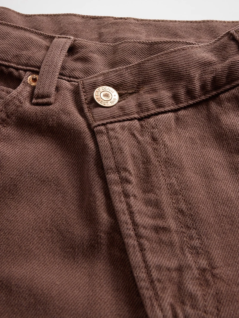 High Rise UltraSoft Crossover Barrel Jeans