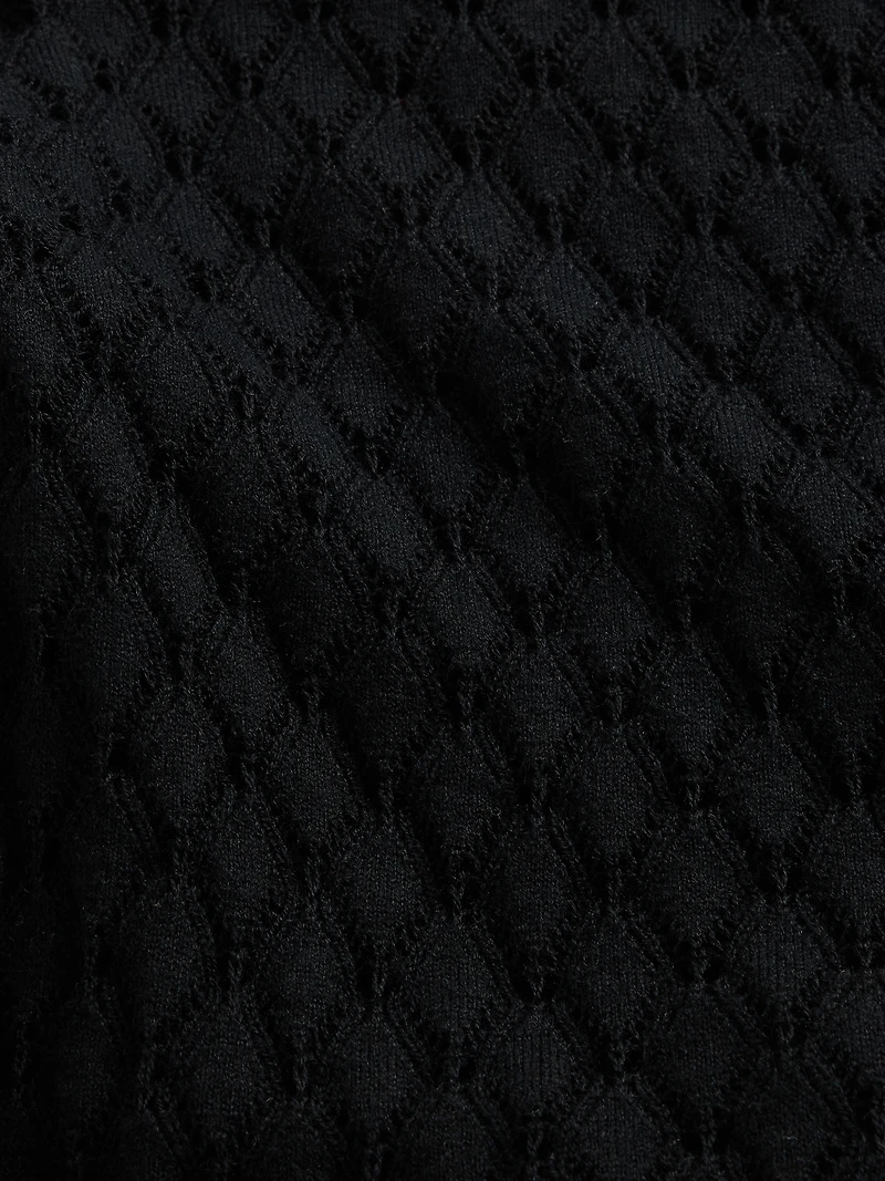 Pointelle Sweater