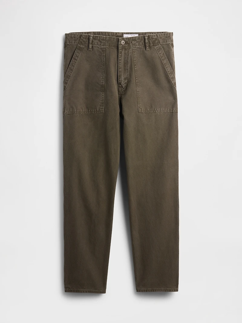 Canvas Baggy Carpenter Jeans