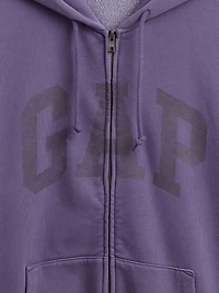 VintageSoft Arch Logo Full-Zip Hoodie
