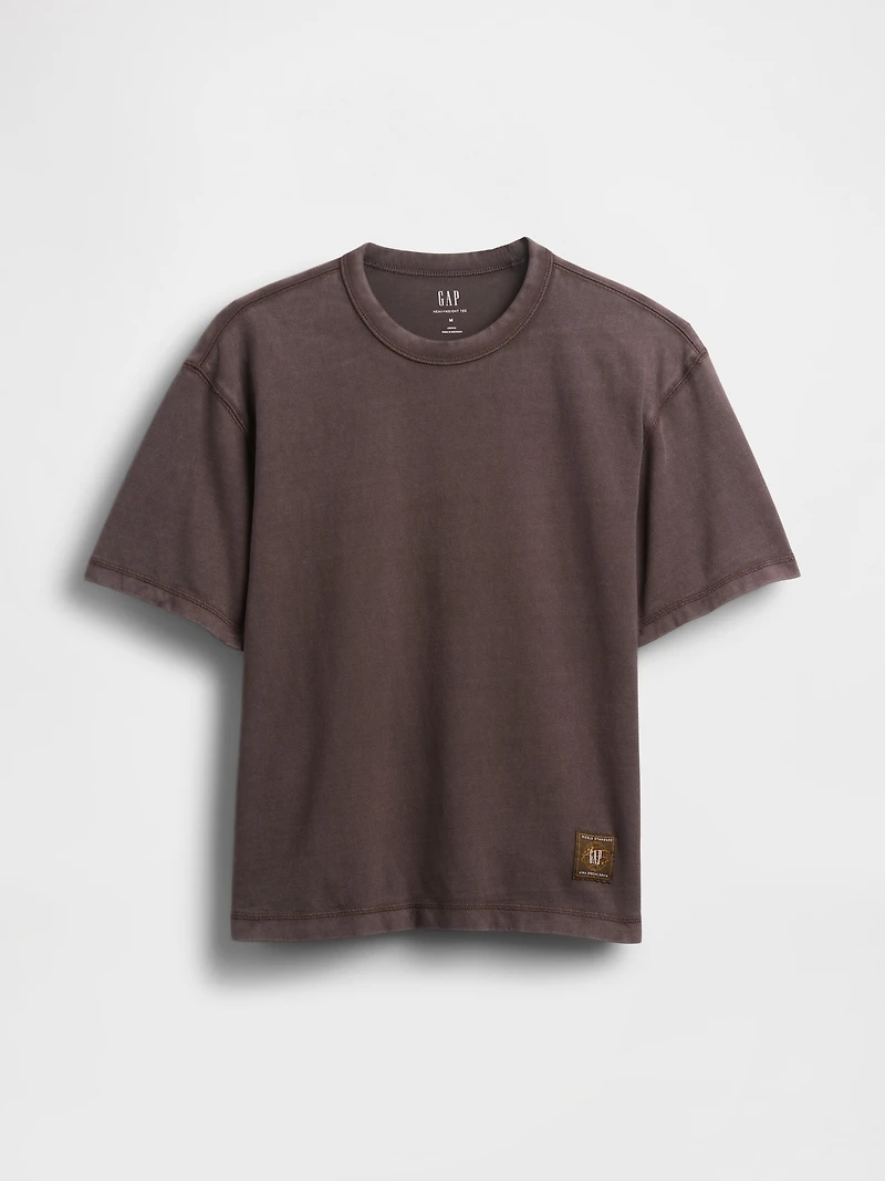 Heavyweight Crop Graphic T-Shirt