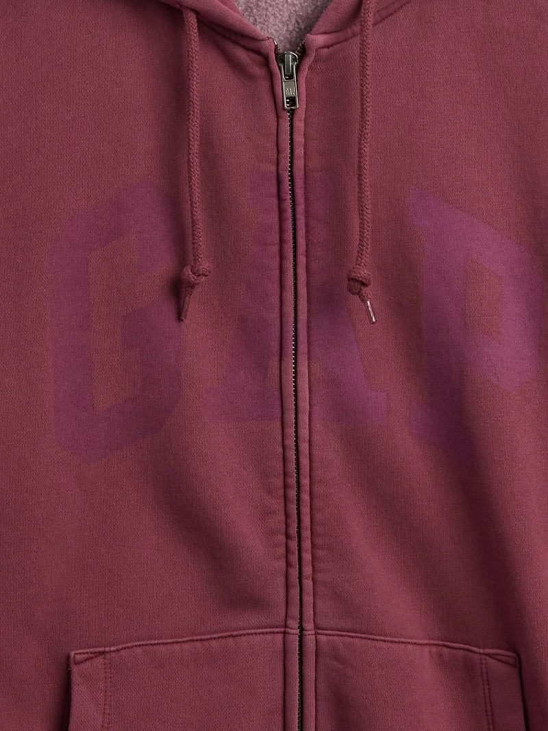 Adult VintageSoft Arch Logo Full-Zip Hoodie