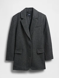 Oversized Wool-Blend Blazer