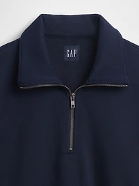 Heavyweight Oversized Quarter-Zip Pullover