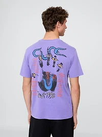 The Cure Wish Tour Relaxed Graphic T-Shirt