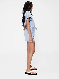 GapStudio Draped Denim Romper