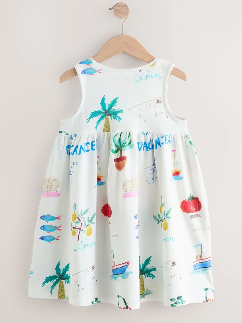 NEXT Toddler Beach Postcard Dress