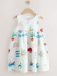 NEXT Toddler Beach Postcard Dress