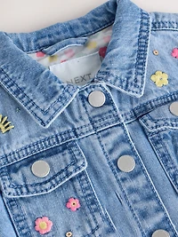 NEXT Toddler Unicorn Denim Jacket