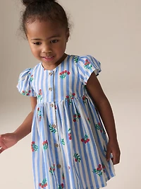 NEXT Toddler Tomato & Stripe Dress