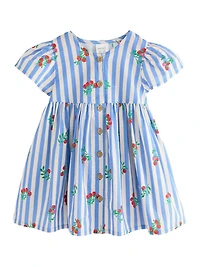 NEXT Toddler Tomato & Stripe Dress