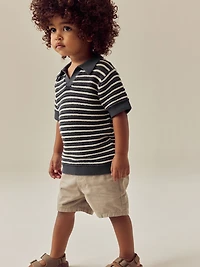 NEXT Toddler  Striped Polo Sweater