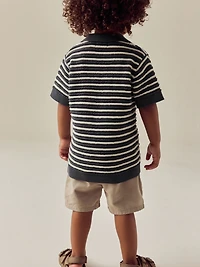 NEXT Toddler  Striped Polo Sweater