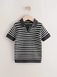 NEXT Toddler  Striped Polo Sweater