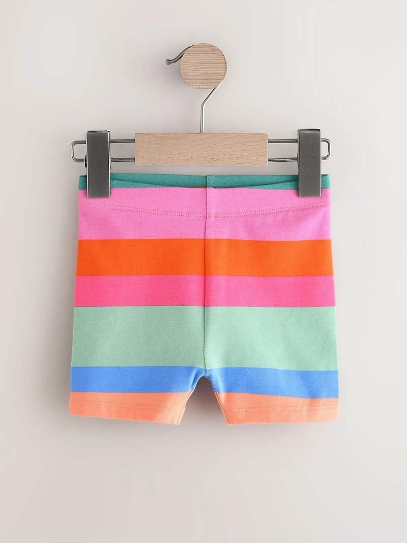 NEXT Toddler Bright Rainbow Cycle Shorts (4-Pack)