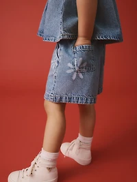 NEXT Toddler Flower Denim Set