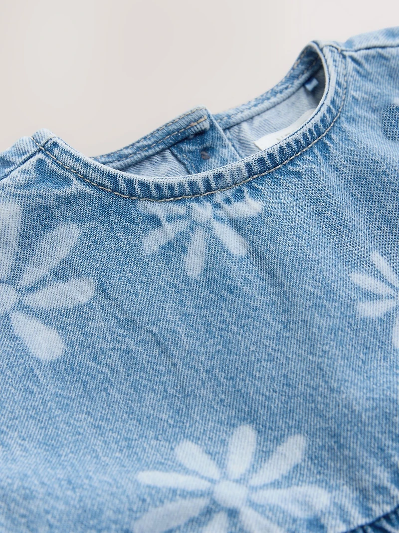 NEXT Toddler Flower Denim Set