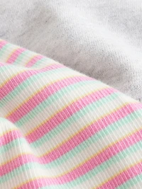 NEXT Toddler Rainbow Sweatshirt & Flare Leggings Set