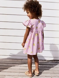 NEXT Toddler Stripe Button-Down Dress