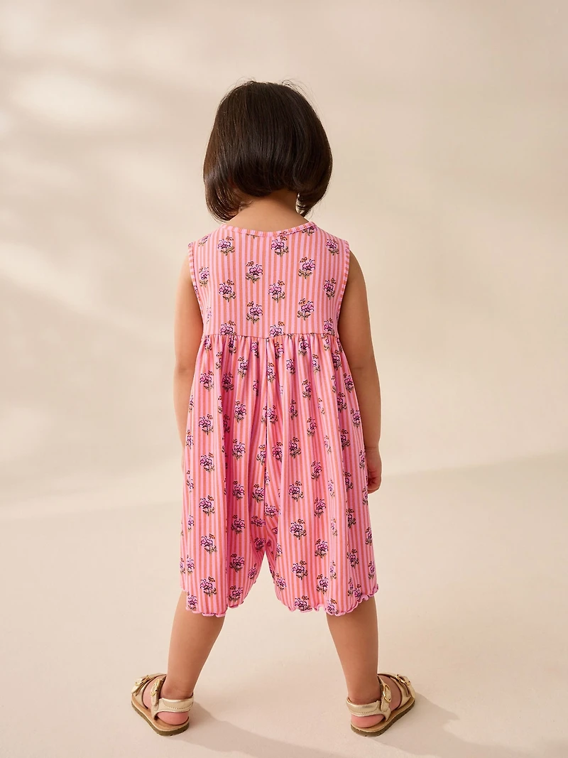 NEXT Toddler Ribbed Playsuit