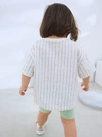 NEXT Toddler Embroidered Fruits T-Shirt