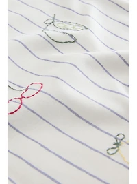 NEXT Toddler Embroidered Fruits T-Shirt