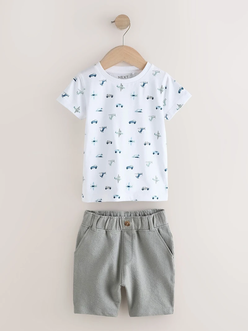 NEXT Toddler Transportion Jersey Set