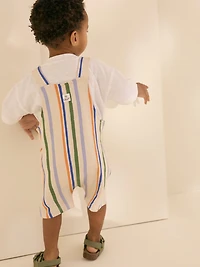 NEXT Toddler Striped Jersey Shortall Set