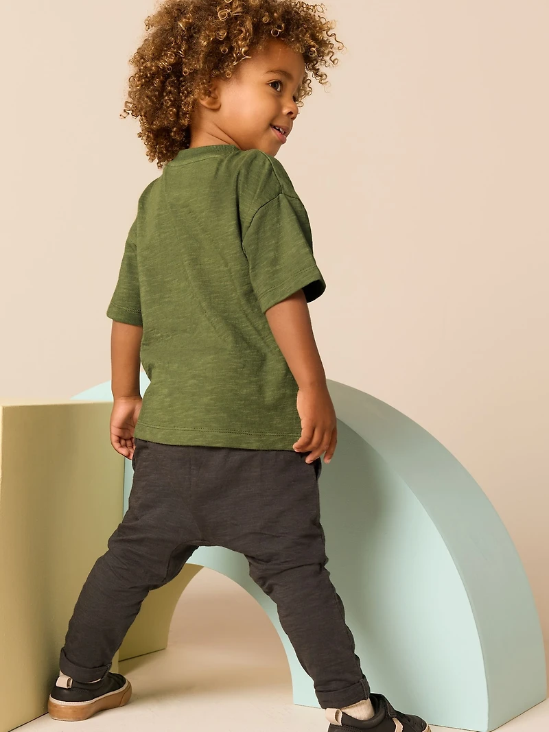 NEXT Toddler Cheetah Pocket T-Shirt