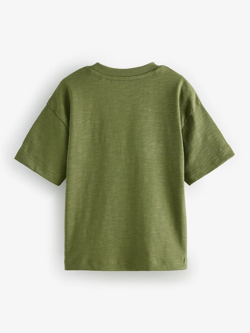 NEXT Toddler Cheetah Pocket T-Shirt