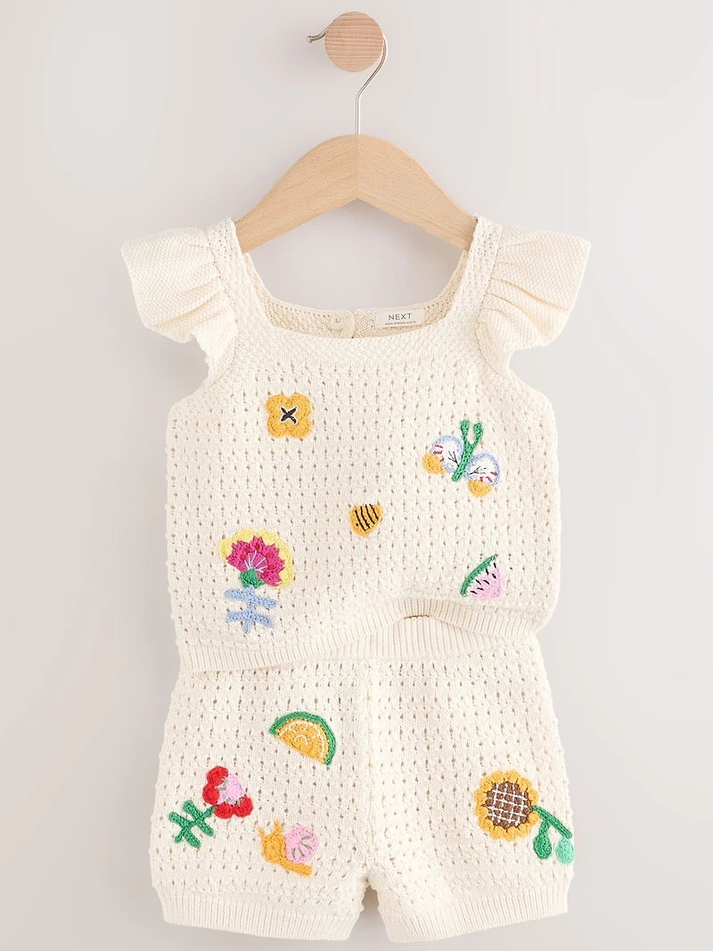 NEXT Toddler Summer Crochet Set