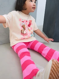 NEXT Toddler T-Shirt & Flare Leggings Set
