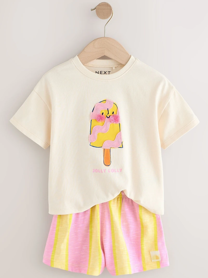 NEXT Toddler T-Shirt & Shorts Set