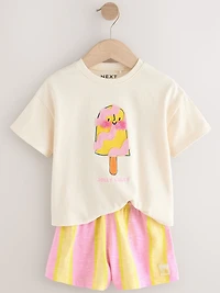 NEXT Toddler T-Shirt & Shorts Set
