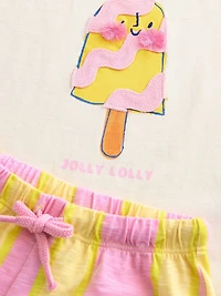 NEXT Toddler T-Shirt & Shorts Set