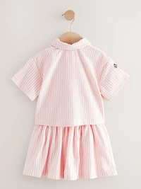 NEXT Toddler Stripe Shirt & Skirt Set