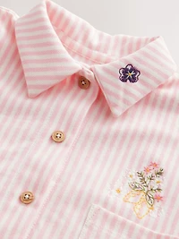 NEXT Toddler Stripe Shirt & Skirt Set