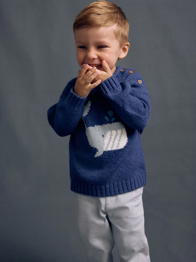 NEXT Toddler Whale Sweater