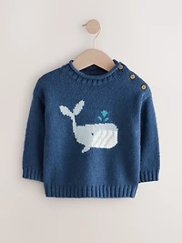 NEXT Toddler Whale Sweater