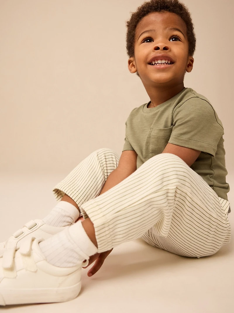 NEXT Toddler  Jersey Stripe Jogger