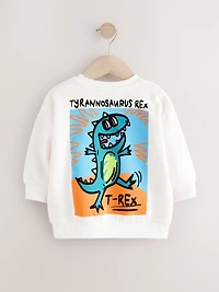 NEXT Toddler Dino Graphic Sweatshirt