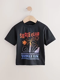 NEXT Toddler  Skate Club T-Shirt (3-Pack)